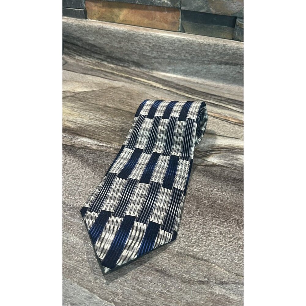 BERGAMOT Men’s Necktie 100% All Silk Beauty Hand Made‎
